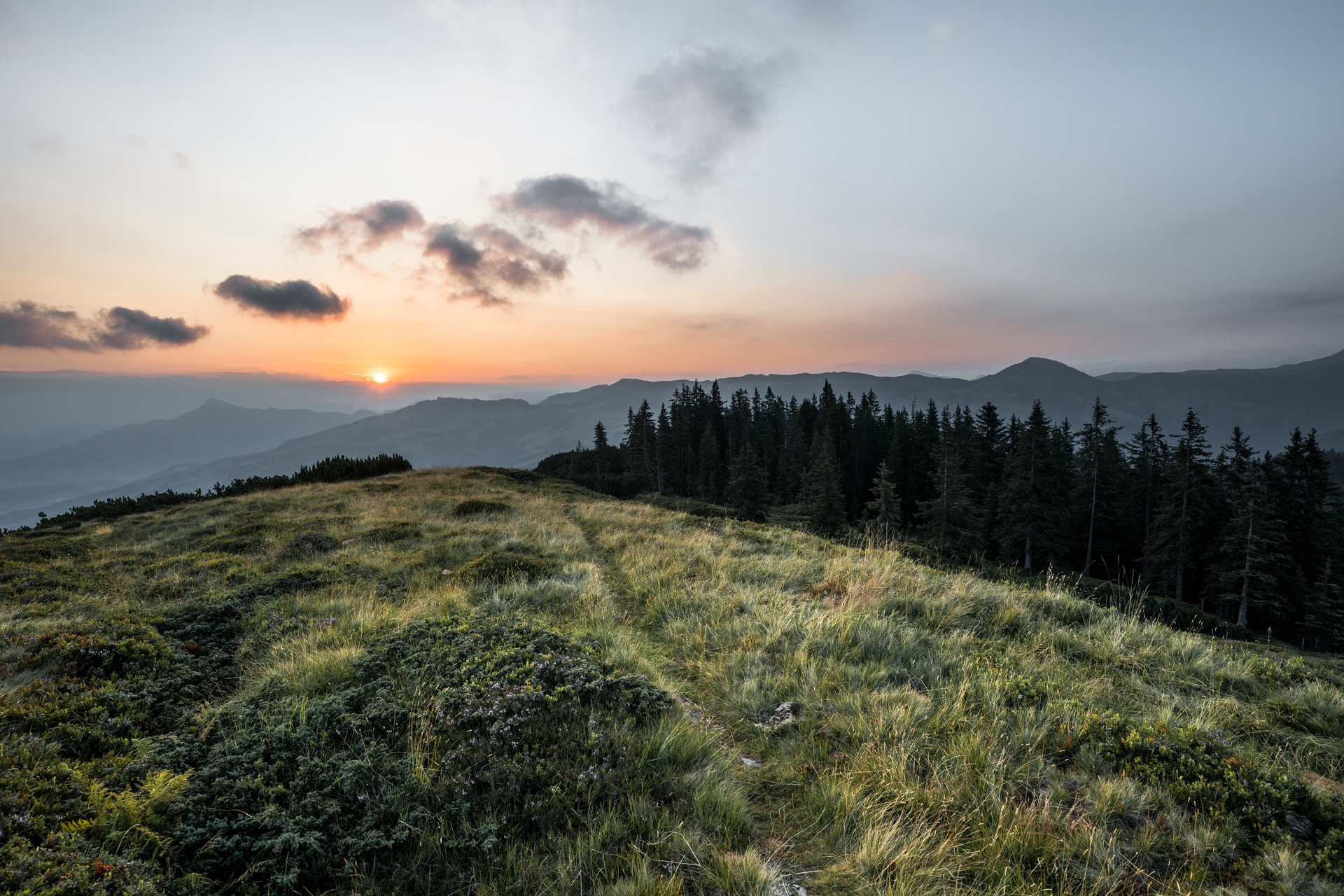 Atemberaubendes Bergpanorama am Brechhornhaus